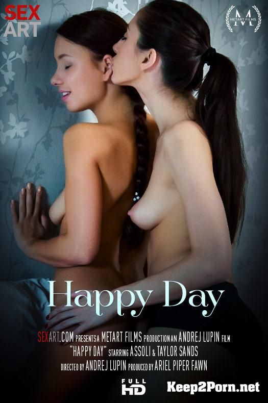 Assoli, Taylor Sands in Lesbi Video "Happy Day" [1080p]