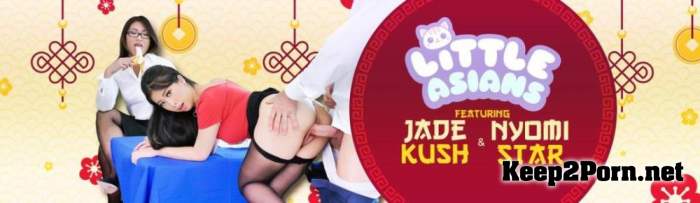Jade Kush & Nyomi Star - Asian Labia For Lunch [FullHD 1080p] TeamSkeet, LittleAsians