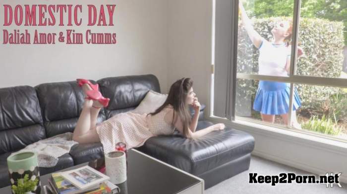 Daliah Amor & Kim Cumms - Domestic day(18.11.03) [1080p / Lesbians] GirlsOutWest