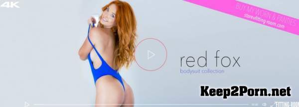 Red Fox aka Michelle H (Horny Redhead Tries On Thong Bodysuits) (UltraHD 4K / Video) Fitting-Room