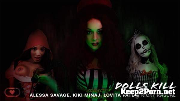 Alessa Savage, Kiki Minaj, Lovita Fate & Ricky Rascal (Dolls Kill / 31.10.2019) [Samsung] [1080p / VR] VirtualRealPorn
