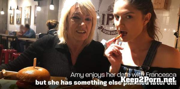 Amy (EU) (56), Francesca DiCaprio (EU) (24) - 56 Year old Amy having a sex date with a young lady / 13173 [FullHD 1080p] Mature.nl
