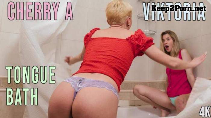 Cherry A & Viktoria - Tongue Bath (FullHD / Lesbians) GirlsOutWest