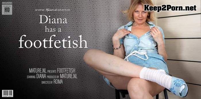 Diana (52) - MILF Diana has a naughty thing for feet / 13815 (Mature, FullHD 1080p) Mature.nl