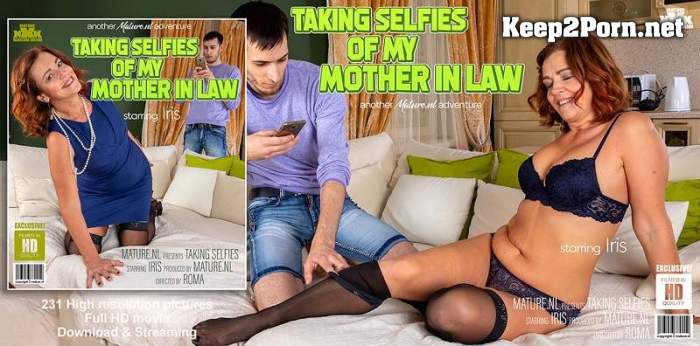 Iris (53) - Caught my mother in law taking selfies / 13872 (Mature, FullHD 1080p) Mature.nl