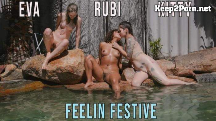 Eva, Kitty & Rubi - Feelin Festive [HD 720p] GirlsOutWest