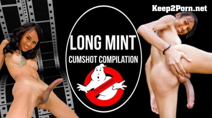 Long Mint cumshot compilation by minuxin (Shemale, FullHD 1080p) Compilation