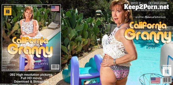 Demi (61) - Californian Granny Demi loves getting hot in the sun / 13880 [1080p / Mature] Mature.nl