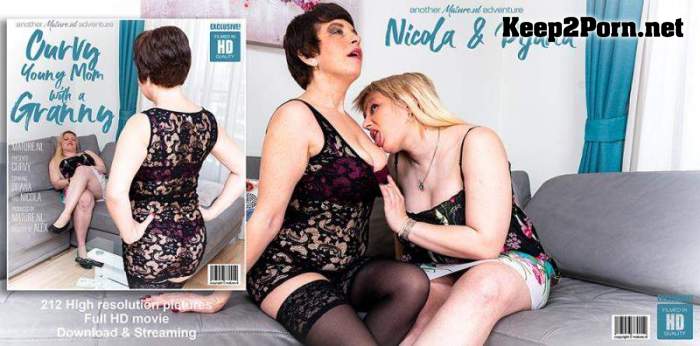 Dijana (27), Nicola S. (42) - Curvy mom Dijana loves fooling around with granny Nicola / 13990 (MP4 / FullHD) Mature.nl