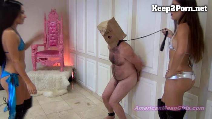 Slaves Wife Wanted His Nuts Destroyed By Princess Bella And Princess Beverly / Femdom (FullHD / Femdom) AmericanMeanGirls