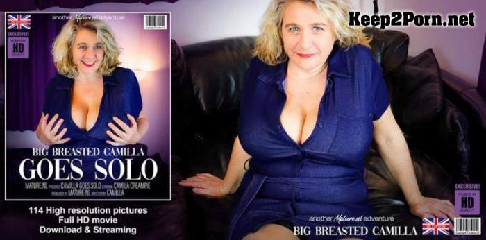 Camilla Creampie (EU) (48) - Big breasted Camilla Creampie is ready to please you (HD / Pissing) Mature.nl, Mature.eu