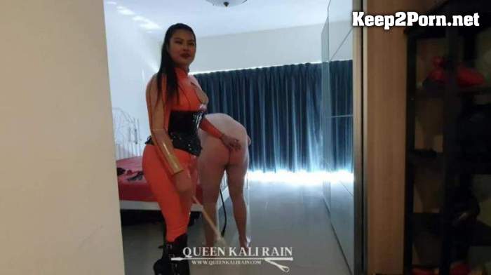 Locked In Chastity, Collared, Spanked And Caned, All In One Session / Femdom (HD / Femdom) QueenKaliRain