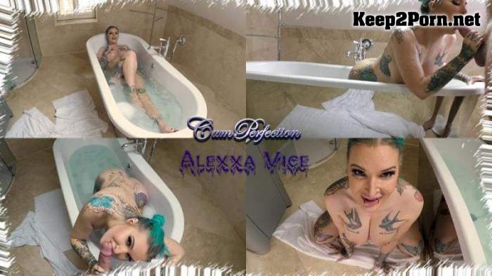 Alexxa Vice - Bathtime Facial (FullHD / Video) CumPerfection