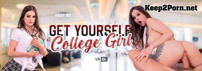 Maddy May (Get Yourself a College Girl / 31.08.2021) [Oculus Rift, Vive] (MP4 / UltraHD 2K) VRBangers