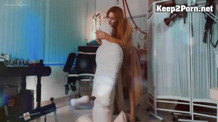 Bound And Automated Extraction In Bandages / Femdom (mp4, FullHD, Femdom) MistressEuryale