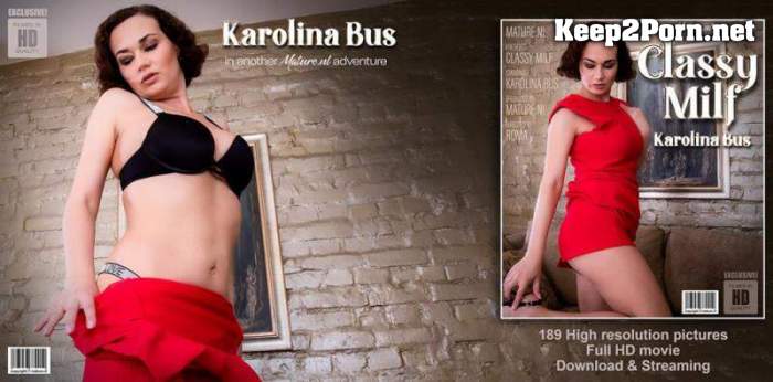 Karolina Bus (39) - Classy MILF Karolina Bus loves to play with herself / 14243 (FullHD / Mature) Mature.nl