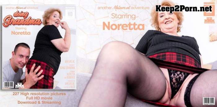 Noretta (70), Roberto (35) - 70 year old grandma Noretta gets fucked by a young guy / 14286 [1080p / Mature] Mature.nl