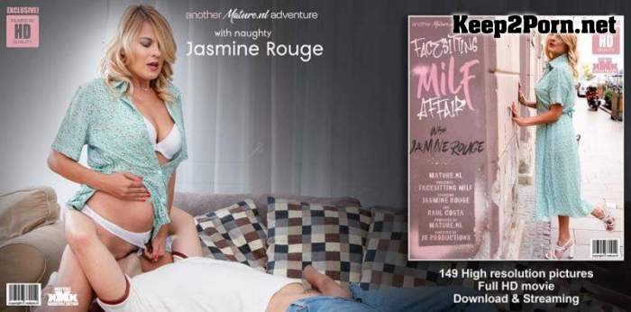 Jasmine Rouge (37) & Raul Costa (32) - Milf Jasmine Rouge loves to facesit and fuck her stepson [1080p / Mature] Mature.nl, Mature.eu