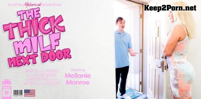 Anthony Pierce (21) & Mellanie Monroe (44) - MILF Mellanie Monroe is doing the toyboy next door [FullHD 1080p] Mature.nl