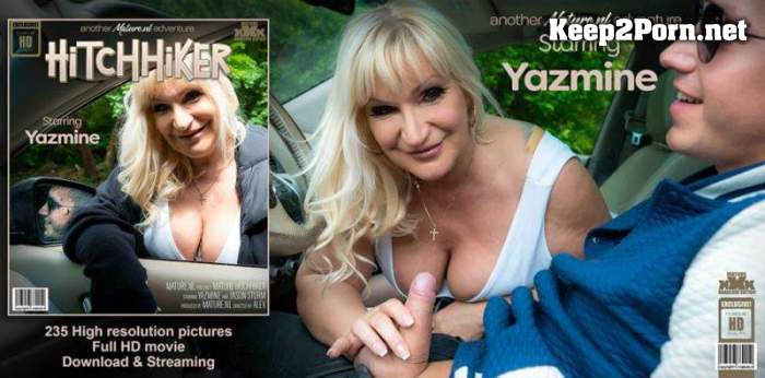 Jason Storm (29), Yazmine (53) - Big breasted Cougar Yazmine is hitching a ride from horny Toyboy Jason Storm / 14120 (Mature, FullHD 1080p) Mature.nl