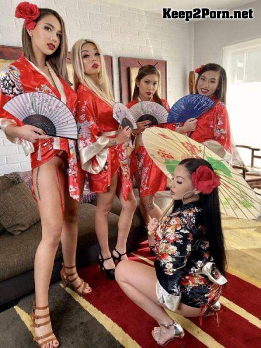 Kimmy Kimm, Morgan Lee, Kimora Quin, Gia Dibella, Yumi Sin (Asian Delight: Imperial Concubines - Harem Orgy with 5 Asian Pornstars) [Smartphone, Mobile] (UltraHD 2K / MP4) SLR