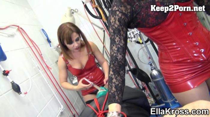 Shocking Ball Torture And Spitting And Smothering And More / Femdom (FullHD / mp4) EllaKross