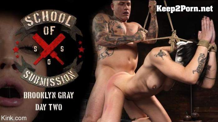 Brooklyn Gray - School Of Submission, Day Two: Brooklyn Gray (31.05.2022) [480p / BDSM] KinkFeatures, Kink