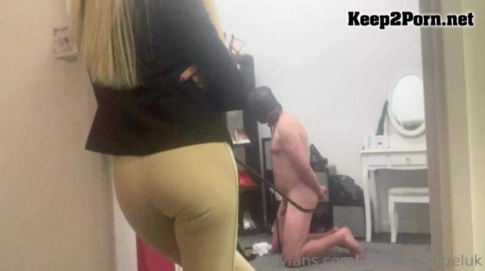 Slave Caught Playing And Sniffing My Shoes Instead Of Cleaning Them / Humiliation (mp4 / FullHD) LadyDarkAngelUk