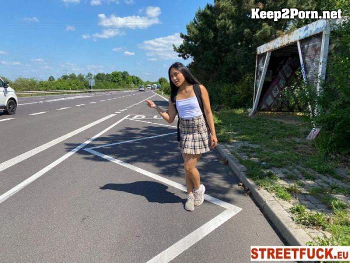 May Thai - She miss her Bus (10.07.22) (Video, FullHD 1080p) StreetFuck.eu, LittleCaprice-Dreams
