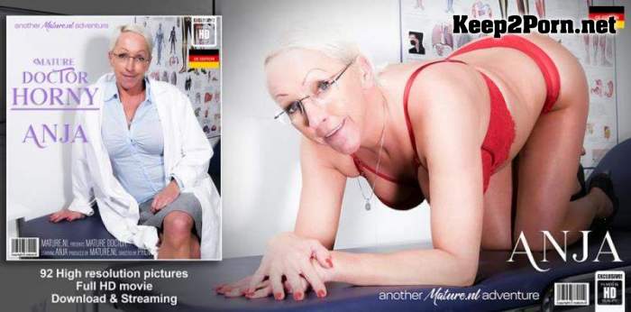 Anja (EU) (45) - Mature Doctor Anja is alone at her practise and gets horny / 14413 [1080p / Mature] Mature.nl