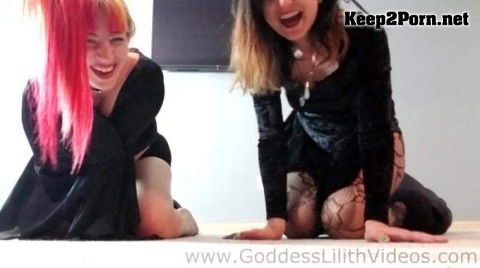 Godess Lilith And Goddess D - Double Bondage Sack Facesitting With Two Goth Goddesses / Femdom (FullHD / Femdom) GoddessLilithVideos