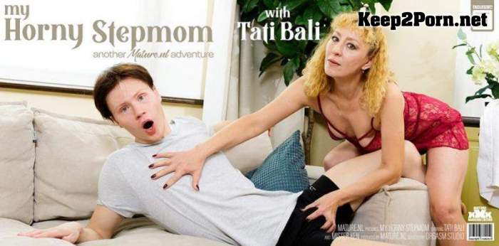 Mister Ken (25), Tati Bali (50) - Mature Tati Bali does her stepson at home while her husbands at work (14767) [FullHD 1080p] Mature.nl