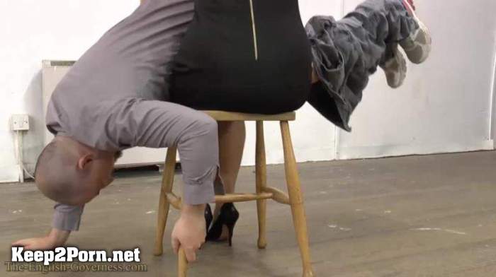 Spanking A Guy On A Chair / Femdom (Femdom, HD 720p) Clips4sale