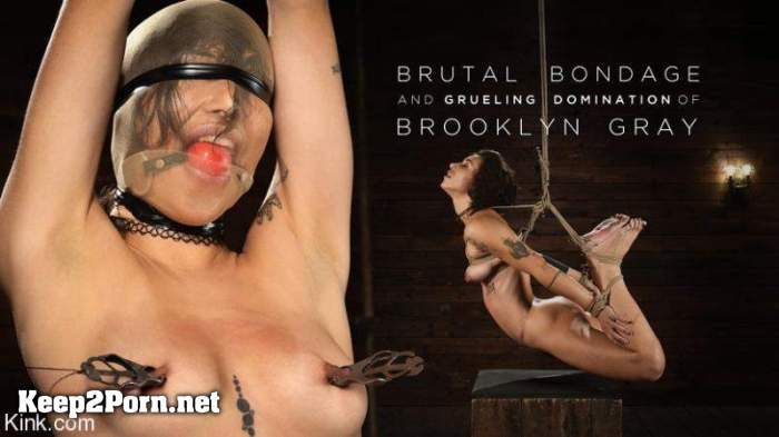 Brutal Bondage And Grueling Domination Of Brooklyn Gray (26.12.2022) (MP4, FullHD, BDSM) [Hogtied, Kink]