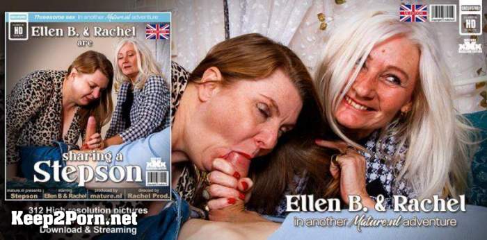 Ellen B (EU) (53), Rachel (EU) (51), Sam Bourne (28) - An old and young threesome between cougar Ellen B, curvy mature Rachel and her stepson (14895) (MP4, FullHD, Fetish) [Mature.nl]
