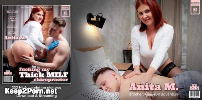 Anita M (41) & Steve (23) - Big breasted curvy MILF chiropractor Anita has the best fucking medicine for her horny patients (FullHD / Mature) [Mature.nl, Mature.eu]