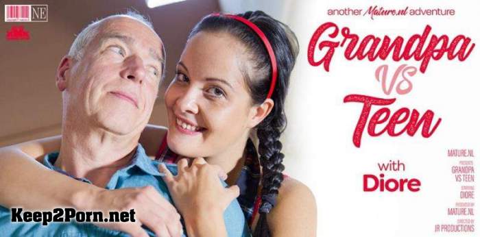 Diore (22), Rolf (55) - Horny old grandpa bumps into a naughty teen and they end up having sex! (15002) (FullHD / Mature) [Mature.nl]