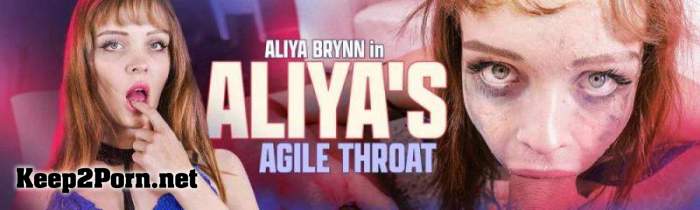 Aliya Brynn - Aliya's Agile Throat (05-02-2021) [2160p / Video] [Throated]