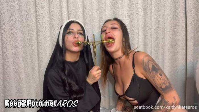 Kaitlyn Katsaros - 1st porno with Anna Chambers (MP4, HD, Scat) [Scatbook]