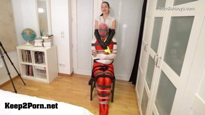 Executrix Paula - Chairtied Gagged and Bagged Part 2 / Femdom (FullHD / mp4) [Bondishboys]