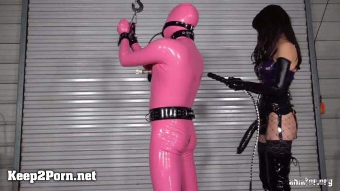 Mistress Susi - Pink Rubber Gimp / Strapon [720p / Femdom] [AmatorMovieStore]