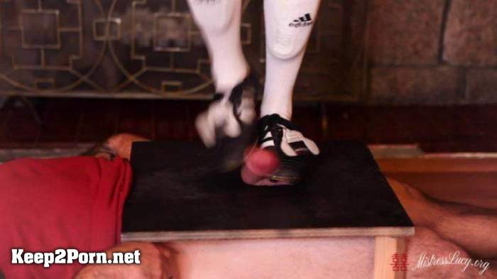 Soccer Cleat Cock Trampling / Femdom (FullHD / mp4) [MistressLucyKhan]