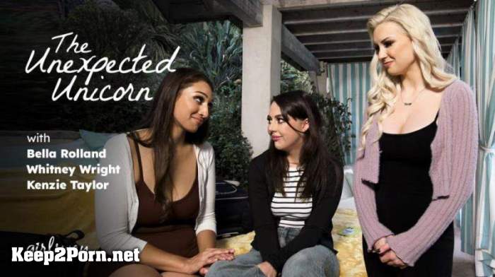 Kenzie Taylor, Whitney Wright, Bella Rolland - The Unexpected Unicorn (10.12.2023) (FullHD / Lesbians) [GirlsWay]