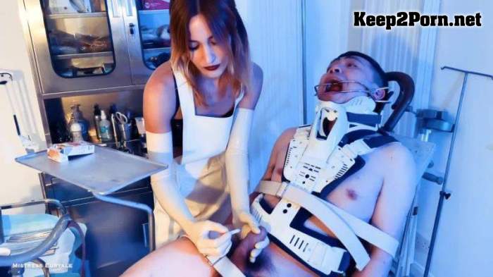 Burning Treatment for a Patient in Braces / Femdom (mp4 / FullHD) [MistressElisEuryale]