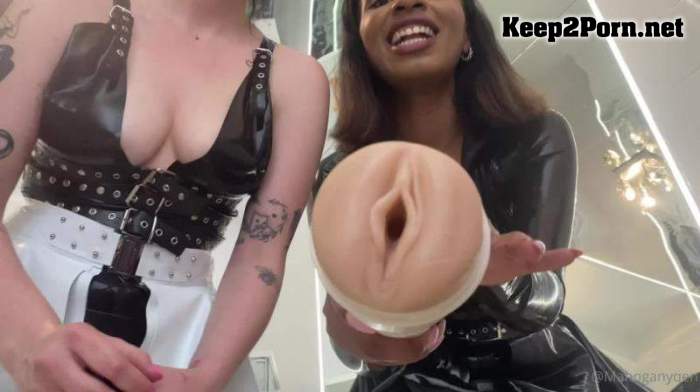 MahoganyQen - Not Worth a Pussy - Watch us playing and suck us dry / Strapon (FullHD / Femdom)