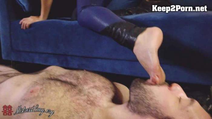 Roughed up Foot Worship / Femdom [FullHD 1080p] [MistressLucyKhan]