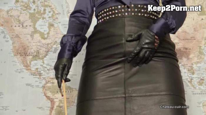 [KinkyLeatherClips] Fetish Liza - Leather governess JOI (mp4, HD, Femdom)