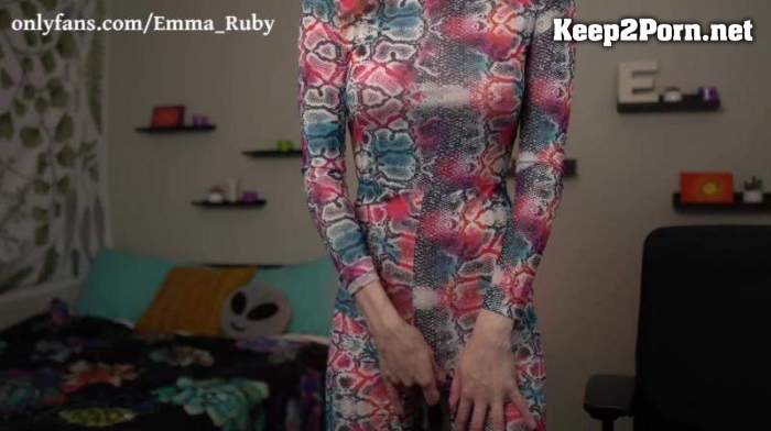 Emma Ruby - See Through Clothes Try On. I Love Masturbating [1080p / Femdom]
