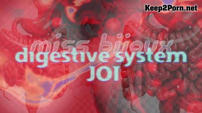 Mistress Bijoux - DIGESTIVE System JOI HD Visualizer [1080p / Femdom]