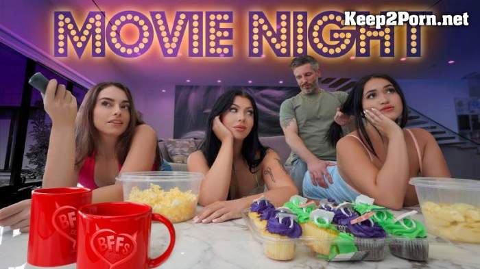 Sophia Burns, Holly Day, Nia Bleu (There Is Nothing Like Movie Night) [FullHD 1080p / MP4]